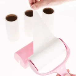 Dammsugare & Tillbehör-360 Ark Klädroller, Borttagare för Djurhår, TCEBUY Extra Klibbig Klädrollerborste, Klädrengöringsroller, 1 Roller + 6 Refiller