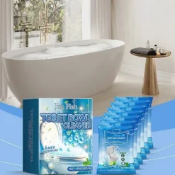 Rengöringsmedel-3 ask Toalettrengöringspulver Gul Urinfläckrengöring Avloppsrensning Badrum Luktborttagare Uppfriskande Toalettskål Avkalkningsmedel