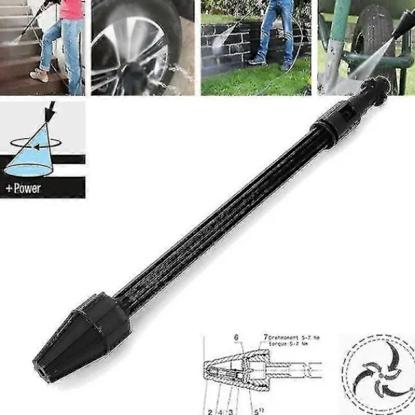 Högtryckstvättar-145 Bars Munstycke för K2 K3 K4 K5 Högtryckstvätt