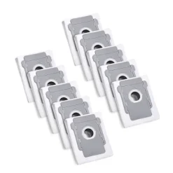 Dammsugare & Tillbehör-10 Dammsugarpåsar för iRobot Roomba i7 i7+ i3 i3+ i4 i4+ i6 i6+ j7 j7+ i8 i8+S9 S9+ E5 E6 E7 Clean Base, Ersättningsdammpåse för tillbehör