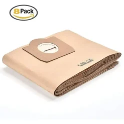 Dammsugare & Tillbehör-8 dammsugarpåsar för Karcher 6.959-130.0 filterpåsar av papper