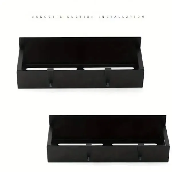 Tvättmaskiner-2 delar Magnetisk Förvaring Hylla Hushåll Multifunktionell Förvaring