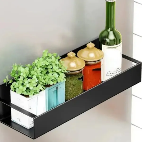 Tvättmaskiner-2 delar Magnetisk Förvaring Hylla Hushåll Multifunktionell Förvaring