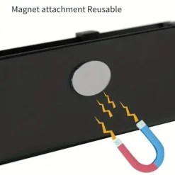 Tvättmaskiner-2 delar Magnetisk Förvaring Hylla Hushåll Multifunktionell Förvaring