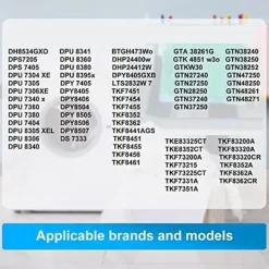 Vett Torktumlare-8 Ersättningsfilter 2964840100 För Torktumlare med Värmepump, Svampfilter För Elektrabregenz
