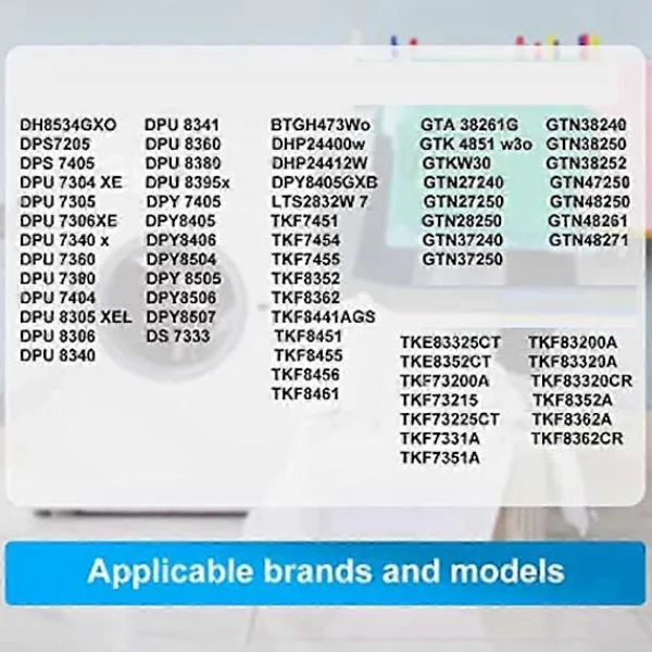 Torktumlare-8 Ersättningsfilter 2964840100 för Torktumlare med Värmepump, Svampfilter för ElektraBregenz.