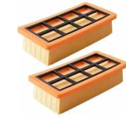 Dammsugare & Tillbehör-2 Ersättningsfilter för Kärcher Dammsugare AD 3200, AD 3 Premium och AD 4 Premium