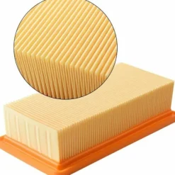 Dammsugare & Tillbehör-2 Ersättningsfilter för Kärcher Dammsugare AD 3200, AD 3 Premium och AD 4 Premium