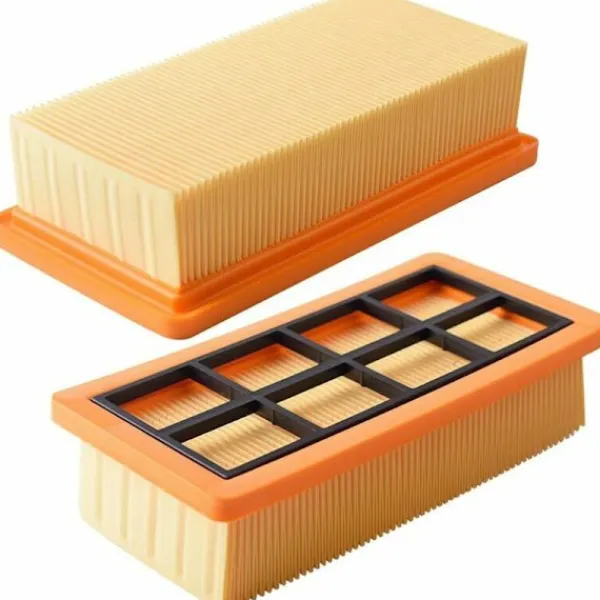 Dammsugare & Tillbehör-2 Ersättningsfilter för Kärcher Dammsugare AD 3200, AD 3 Premium och AD 4 Premium