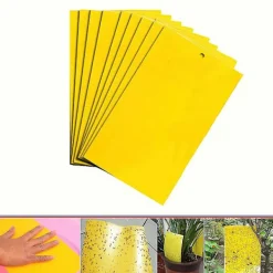 Skadedjur & Insekter-20 gula klisterfällor för vita flygfällor, bladlöss, malar och myggor