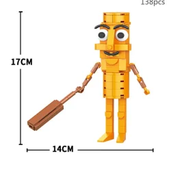 Dammsugare & Tillbehör-7260 Komplett set med fyra lådor - Brainrot Byggset - Samling med Byggfigurer{TL}