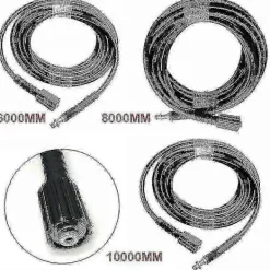 Högtryckstvättar-2024 Lämplig För Kärcher K2 K3 K4 K5 6m / 8m / 10m Högtryckstvättslang 8m