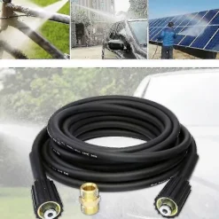 Högtryckstvättar-10 m förlängningsslang K-serie högtryckstvättslang M22-kontakt hona till hane