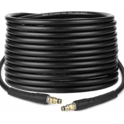 Högtryckstvättar-10 m högtrycksslang med snabbkoppling och mässingsmunstycken för Kärcher K2-K7[JUN] 10M