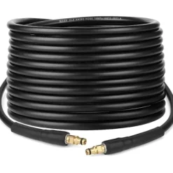 Högtryckstvättar-10 m högtryckstvättslang, ersättningsslang för Karcher K-serien K2, K3, K4, K5, K7, klicktyp snabbkoppling... (10)