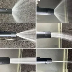 Högtryckstvättar-15 m Högtryckstvättspistol för biltvätt Aluminiumlegering Slangpistol Korskoppling