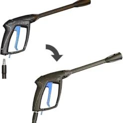 Högtryckstvättar-10 m slang för högtryckstvätt G1/2 ersättning för Nilfisk högtryckstvätt, passar C100, C100.5, c100.7, c105, C105.7, C110, C110.3, C110.3-5{hh]