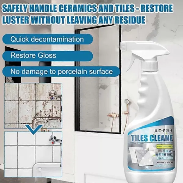 Rengöringsmedel-100 ml Kakelrengöring Långvarig Keramisk Kakelrengöringslösning Golvrengöring