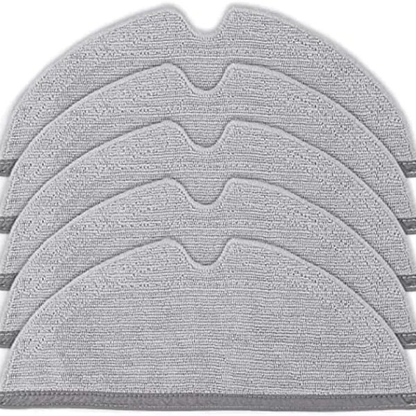 Dammsugare & Tillbehör-5 moppdukar "full täckning " för Xiaomi Roborock s5 s6 MaxV, Q7