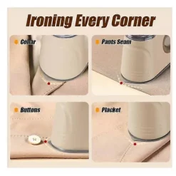 Ångtvättar-2025 Ångdammsugare för Kläder, 1000W Portabel Handhållen Klädångare