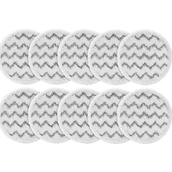 Städmoppar-10 ångmopp tvättbara rengöringspads