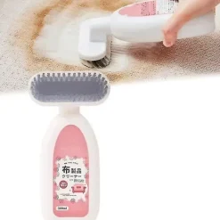 Rengöringsmedel-2024 Ny Soffa Tygrengörare med Borste, Fläckborttagningsmedel, Tygrengörare För Soffa