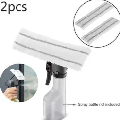 BRONZE Fönsterrengöring-2* Nya Mikrofibermoppdukar För Karcher WV1 WV50 WV75 Rengöringsmaskiner [BR]