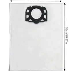 Dammsugare & Tillbehör-10 påsar för Kärcher WD4 WD5 WD6 MV4 MV5 MV6 dammsugare - FX-