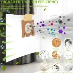 Dammsugare & Tillbehör-10 påsar till Hoover H81 Telios Extra dammsugare