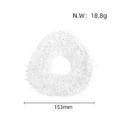 AcserGery Städmoppar-2025 Senaste Modell Ersättningskit för Narwal T10 J1 J2 Robotdammsugare Reservdelar Moppduk Moppningsmoduler