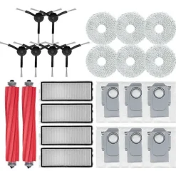 Dammsugare & Tillbehör-2025 Senaste Modell För Qrevo S, Qrevo Pro, Qrevo MaxV Robotdammsugare Huvudsidoborste Hepa Filter Moppduk Dammpåsar