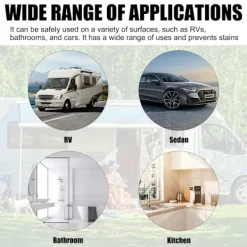AcserGery Rengöringsmedel-2025 Senaste Modell Husbilsdekontamineringsspray, Dekontaminering Uppljusande Bilinteriör Smutsrengöring Multifunktionell Rengöring