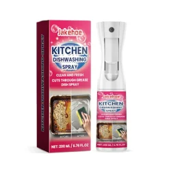 Rengöringsmedel-2025 Senaste modellen Köksdisk Spray Dekontaminering Dekontaminering Bestick Rengör Blank Disk Skonsam Rengöringsvätska