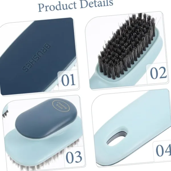 Rengöringsmedel-1 set rengöringsverktyg klädborstar skoborstar skoborste klädtvätt skoborste bärbar borste