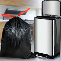 ATELA Soptunnor-100 soppåsar dragsko kök kar special förtjockad portab