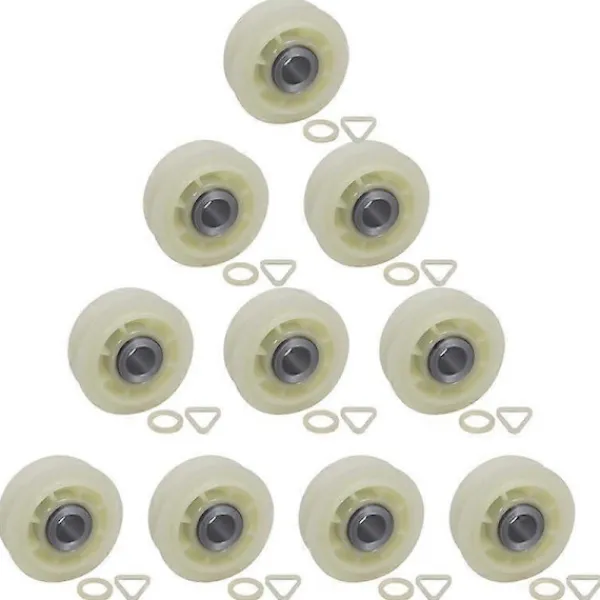 Torktumlare-10 ST 279640 Torktumlare Spännrulle Ersättning för & Torktumlare - Ersätter 3388672 697692 AP3094197 W104680