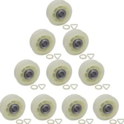 Torktumlare-10 ST 279640 Torktumlare Spännrulle Ersättning för & Torktumlare - Ersätter 3388672 697692 AP3094197 W104680