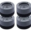 unbranded Tvättmaskiner-4 st Anti-vibrationsdynor Universal Tvättmaskin Anti-vibrationsdynor Fot Stabilisator Sockel För Tvättmaskin Kylskåp