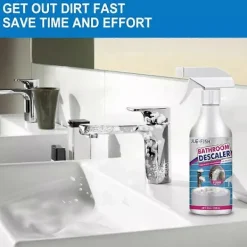 Rengöringsmedel-1-3 st Badrumsavskalningsspray, rengöringsmedel för envisa fläckar, avkalkningsmedel för badkar, toalett, dusch 2pcs