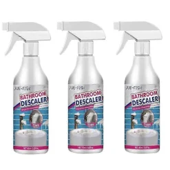 Rengöringsmedel-3 st Badrumsrengöring badrum handfat toalett rostborttagning rengöring dekontaminering avkalkning mångsidig rengöring