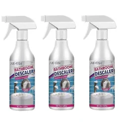 Rengöringsmedel-3 st Badrumsrengöring badrum handfat toalett rostborttagning rengöring dekontaminering avkalkning mångsidig rengöring