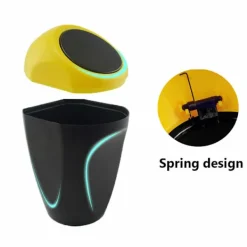 WEIHON Soptunnor-2 st. Bilskräpkorg Mini Damm Korg Sopkorg Avfall