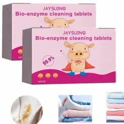 Rengöringsmedel-3 st Bio-enzym Rengöringstabletter Multifunktionella Bio-enzym Rengöringstabletter Tvätmaskinsrengöringstabletter Allrengörande