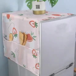 Tvättmaskiner-2 st dammskydd för tvättmaskin, kylskåp dammskydd, tvätt