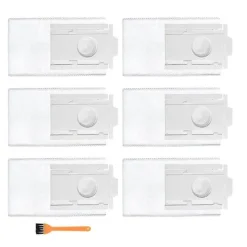 Dammsugare & Tillbehör-7 st Dammsugarpåsar för Samsung VCA-RDB95 Jet Bot+ Jet Bot AI+ Robotdammsugare Rengöringsstation Tillbehör Delar