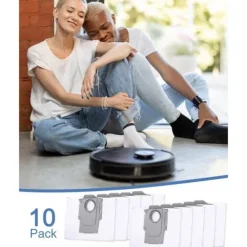 Dammsugare & Tillbehör-10 st dammsugarpåsar tillbehör för Xiaomi Roborock S8+/S8 Pro Ultra S7 MaxV Ultra/S7 Pro Ultra/Q7 robotdammsugare{sl}