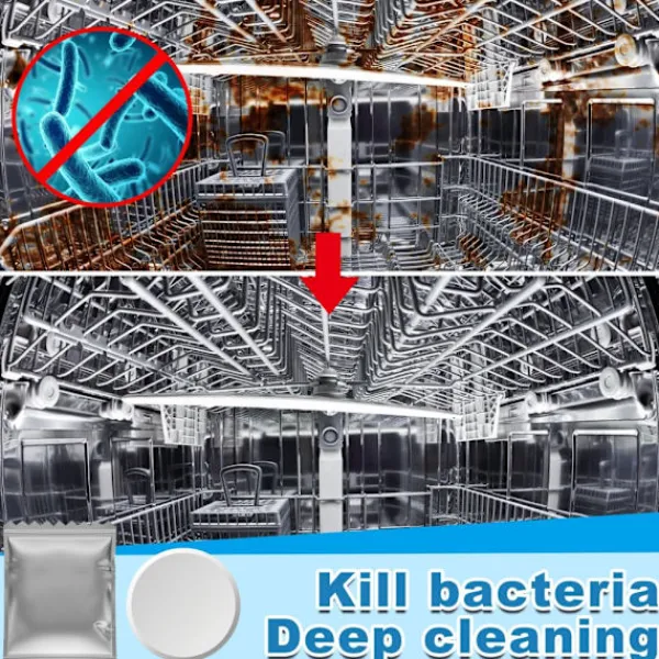 Rengöringsmedel-20 st Diskmaskin Avkalkningstabletter Effektivt Rengöringsmedel Köksgerådsvård