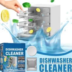 Rengöringsmedel-20 st Diskmaskin Avkalkningstabletter Effektivt Rengöringsmedel Köksgerådsvård
