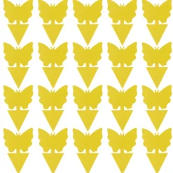 Skadedjur & Insekter-20 st Dubbelsidiga fjärilsformade klisterfällor för insekter, flugor, skadedjur, fångstbräda, klibbig fälla för inom- och utomhusbruk