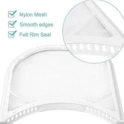 Torktumlare-1 st 5231EL1003B Torktumlare Luddfilter Skärm med Filtkanttätning för Klädtorktumlare Ersätter 5231EL1003B